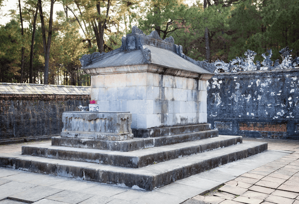 The tomb is a majestic fusion of Eastern and Western styles and marks the final chapter of Vietnam&rsquo;s imperial Nguyen Dynasty (Source: Canva)